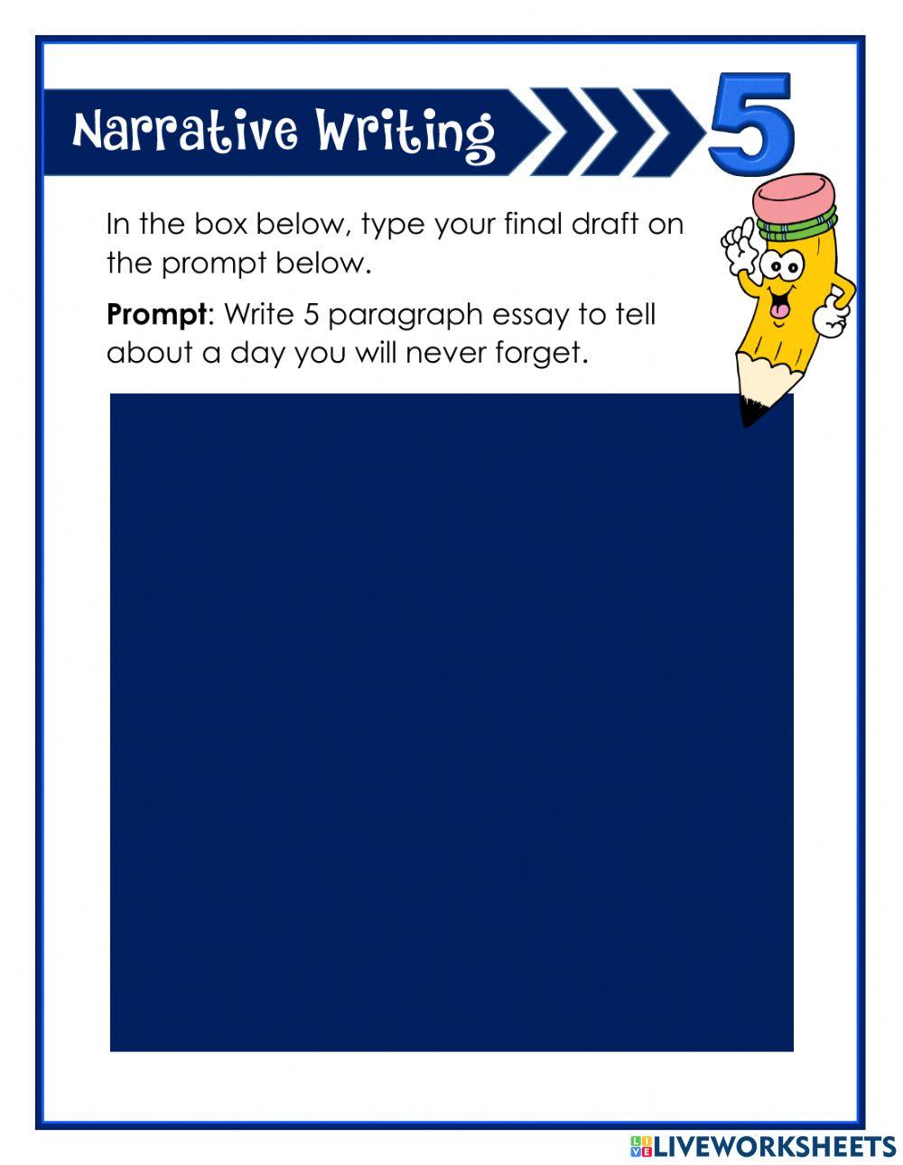 Narrative Writing Narrative Writing