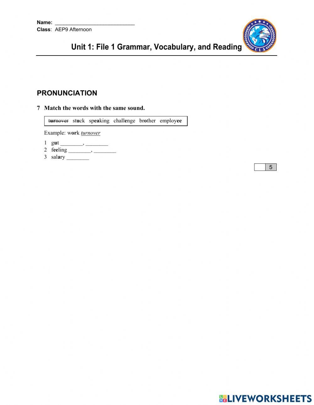 Mid-term Review Quiz Unit 1 & 2