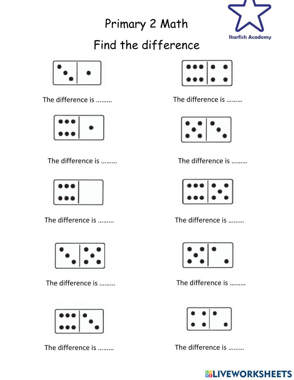 difference-math