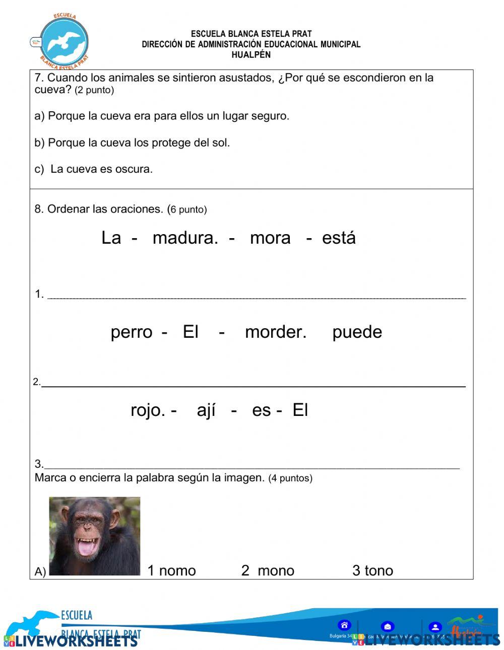 Comprensión lectora