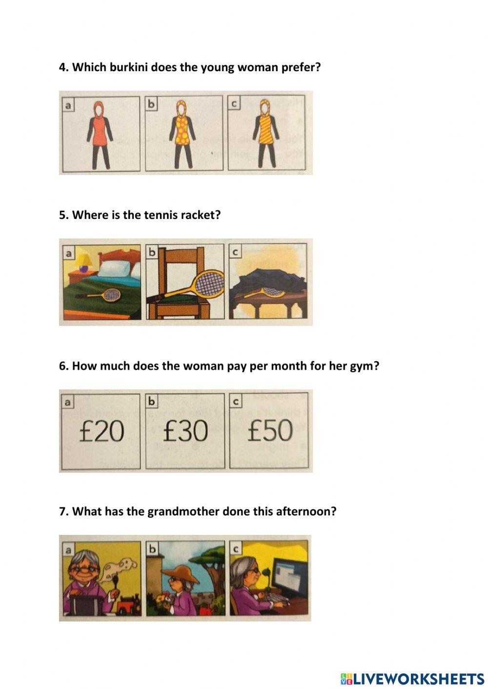 Listening Unit 8 Time to Spare