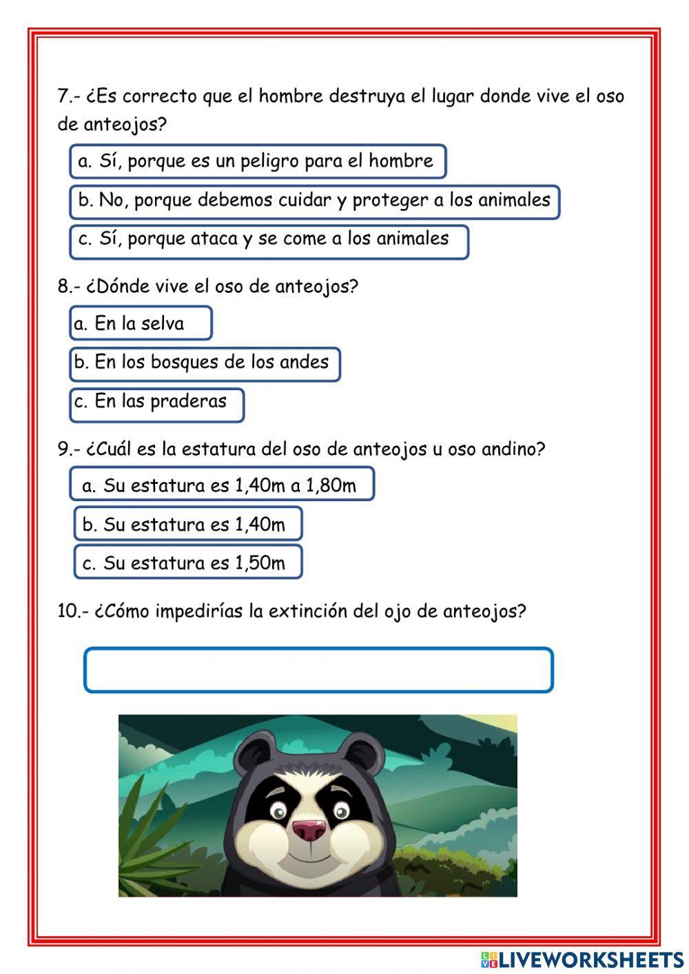 Animales en peligro de extincion