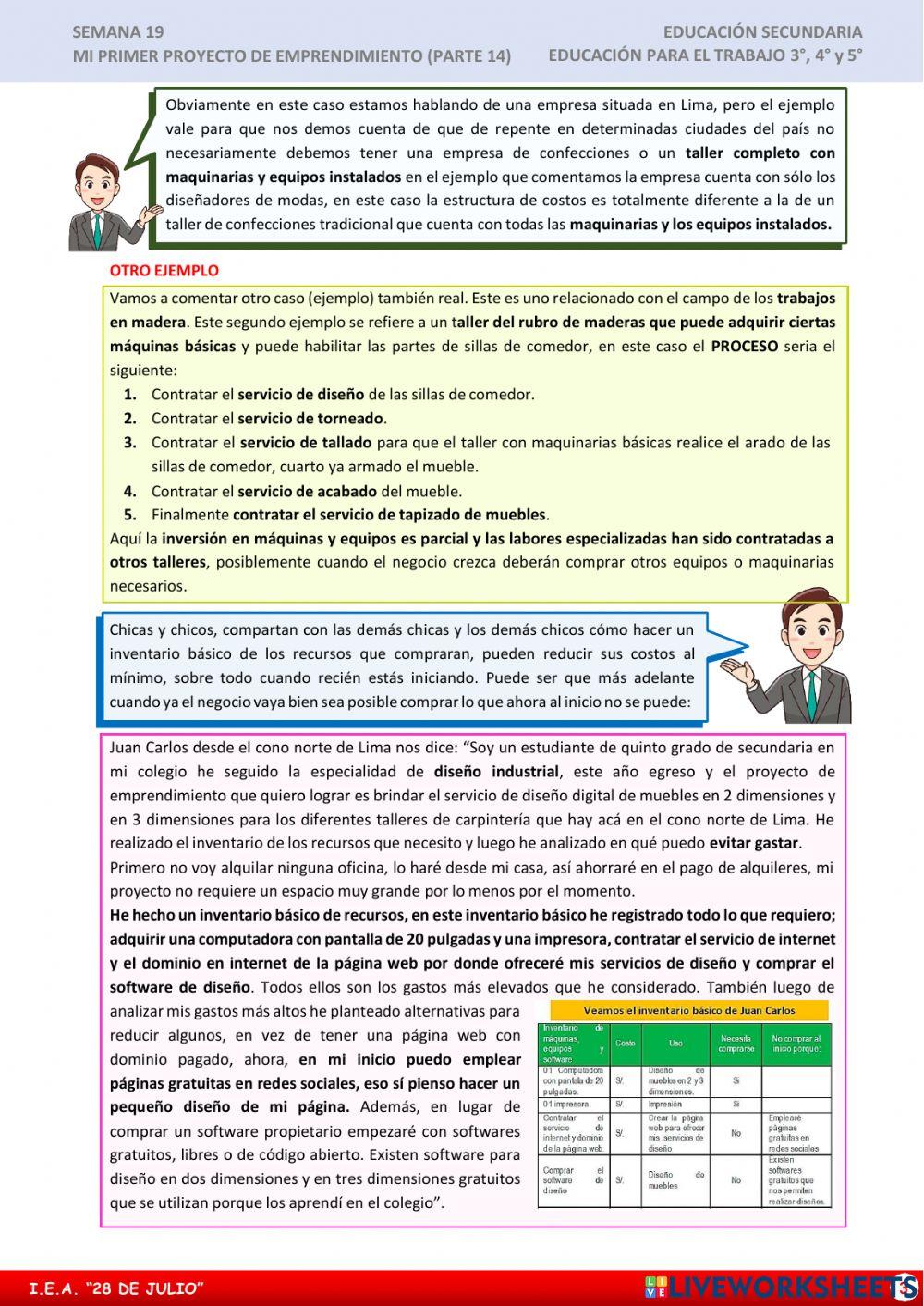 Mi primer proyecto de emprendimiento n° 14