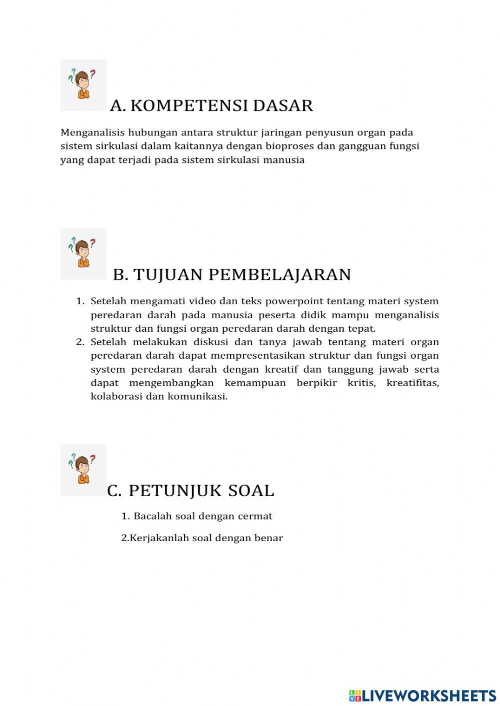 Lkpd organ peredaran darah