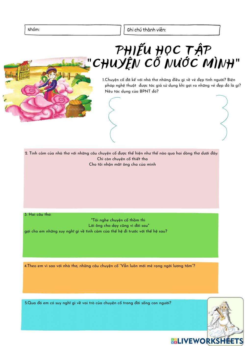 Chuyện cổ nước mình