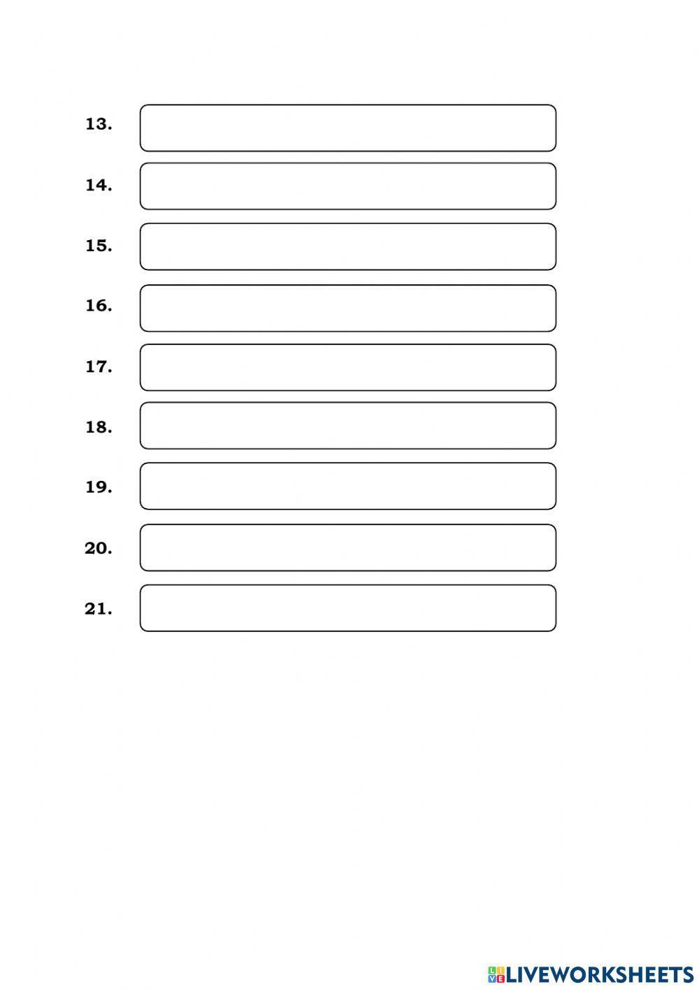 Les objets de la classe