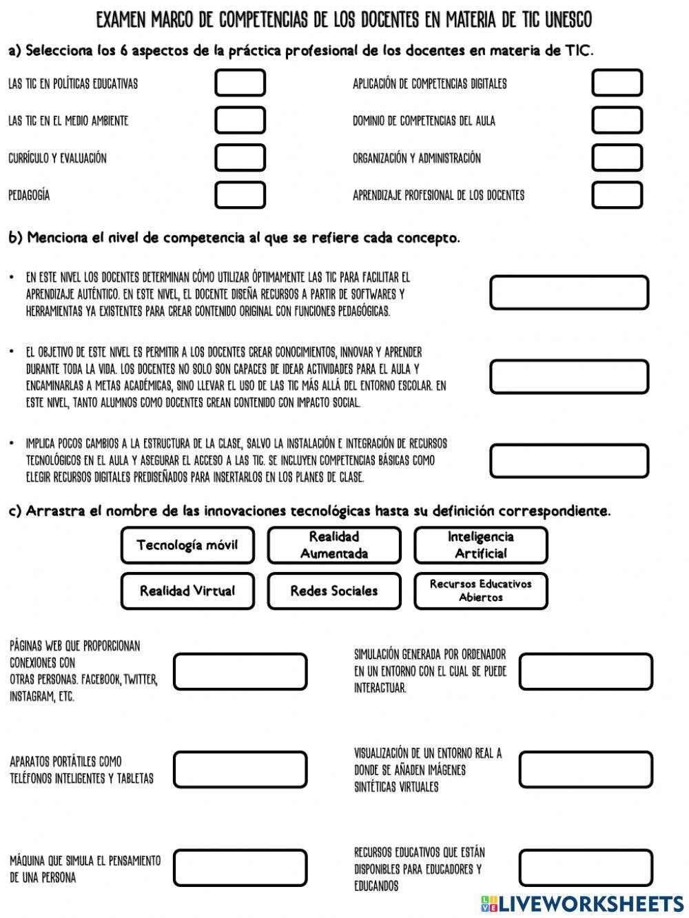 Competencias Digitales Docentes