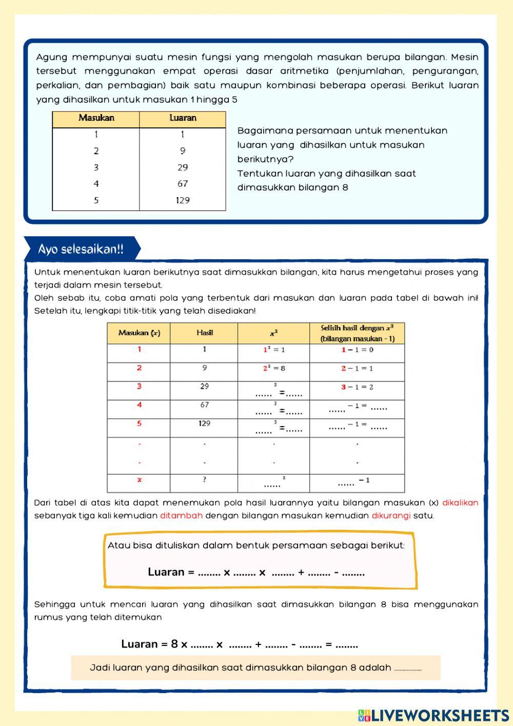 Pola bilangan pertemuan 1
