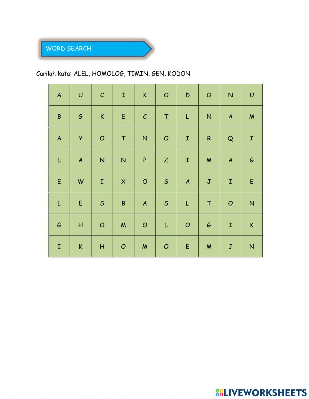 LKPD Substansi Genetika Kelas 12