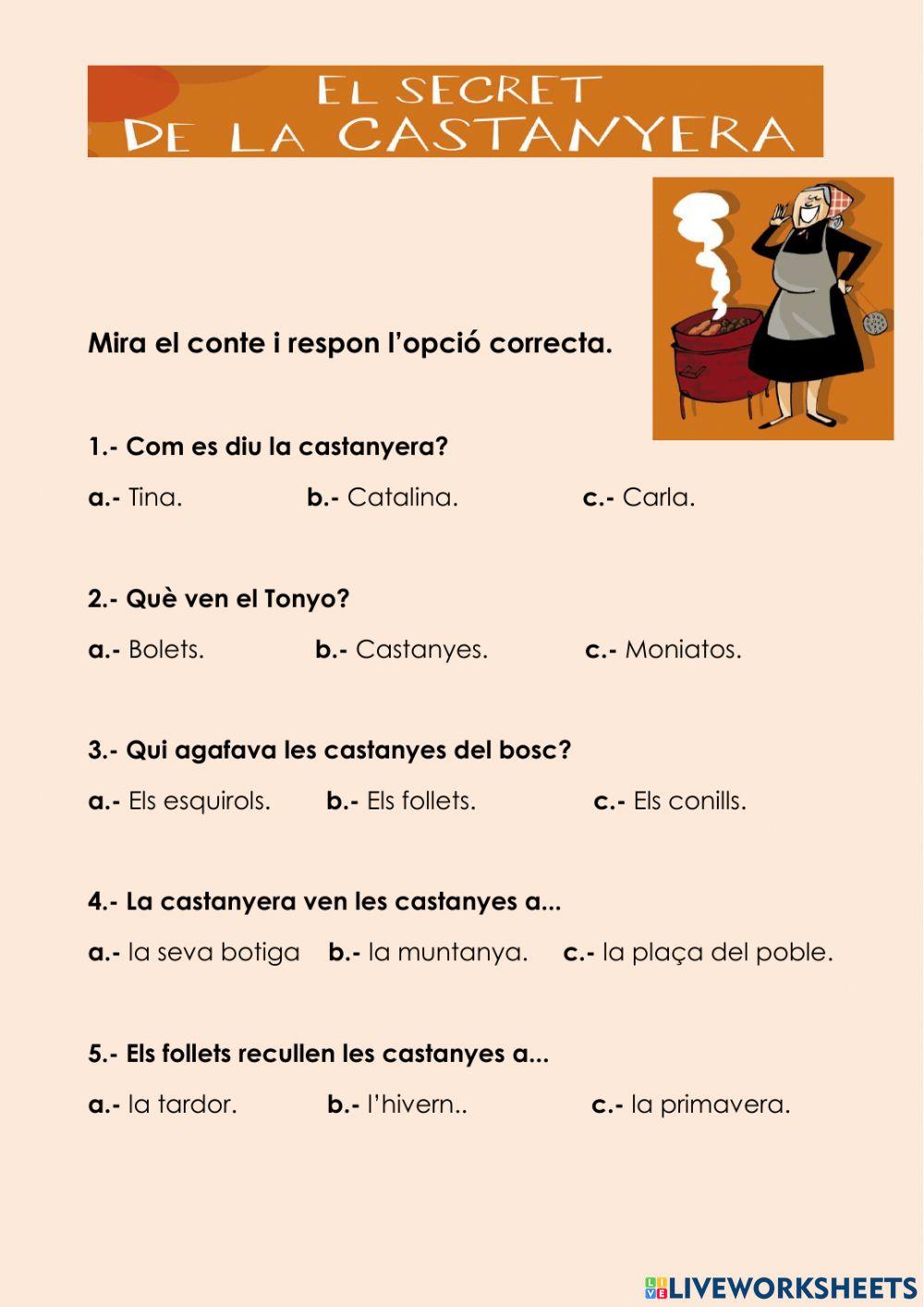 El secret de la castanyera