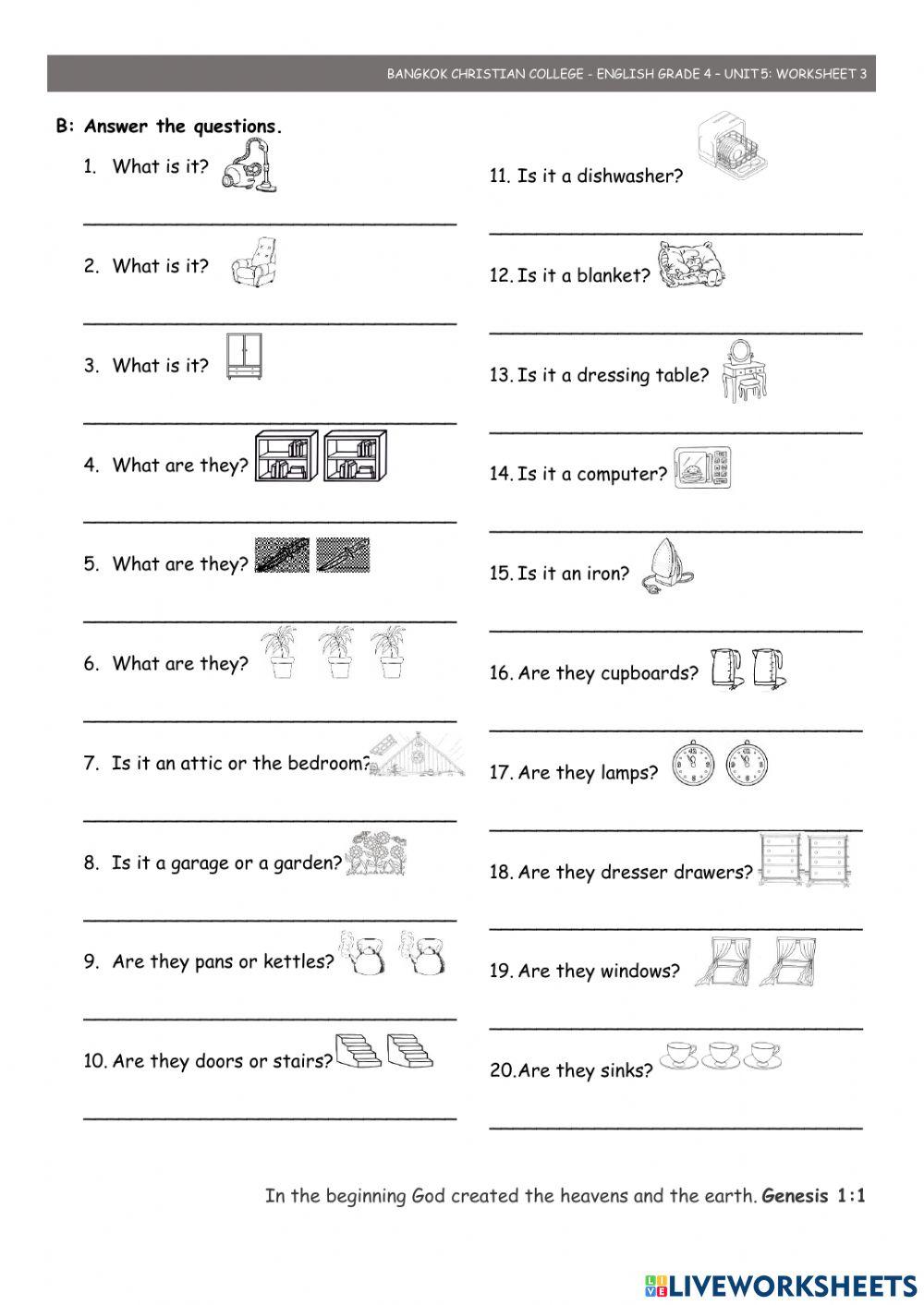 Unit 5 worksheet 3 worksheet Live Worksheets