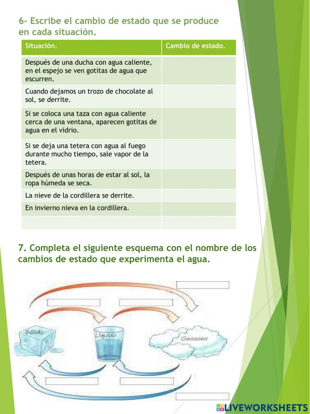 Guía 26. cambios de la materia