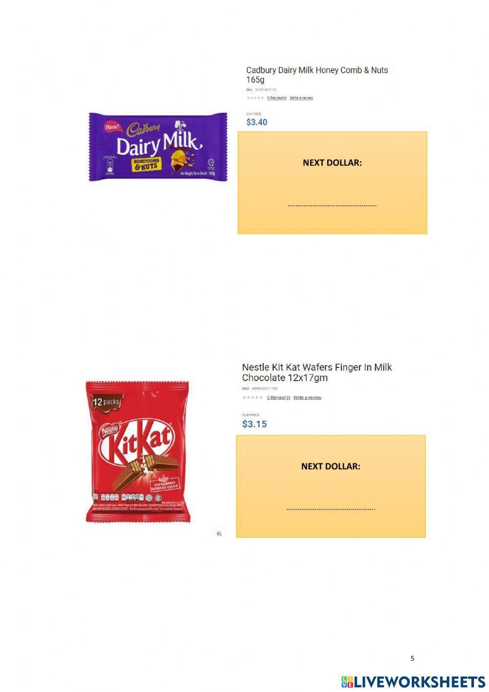 Next dollar up: grocery