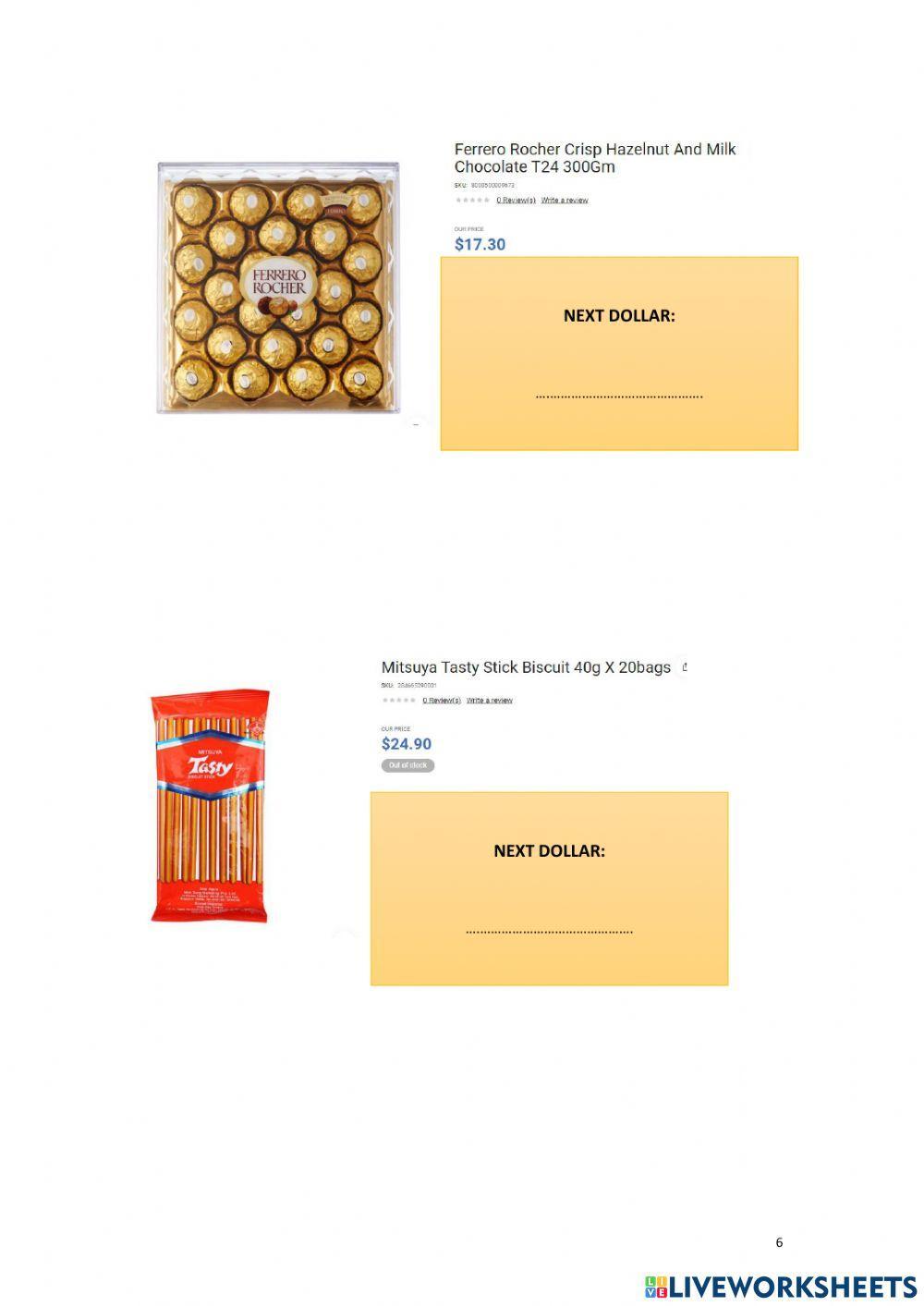 Next dollar up: grocery