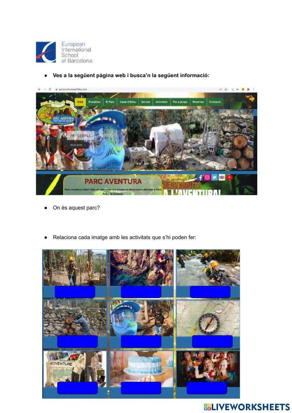 Activitats de temps lliure