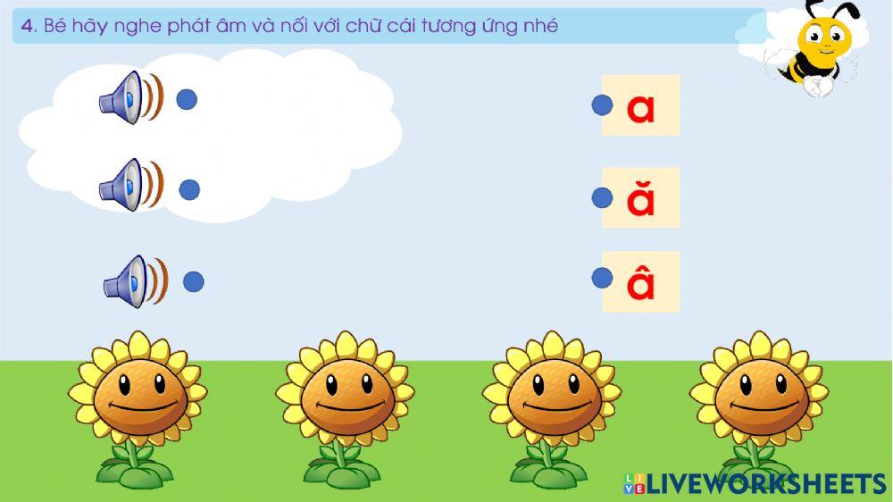 Trò chơi với chữ ă ă â