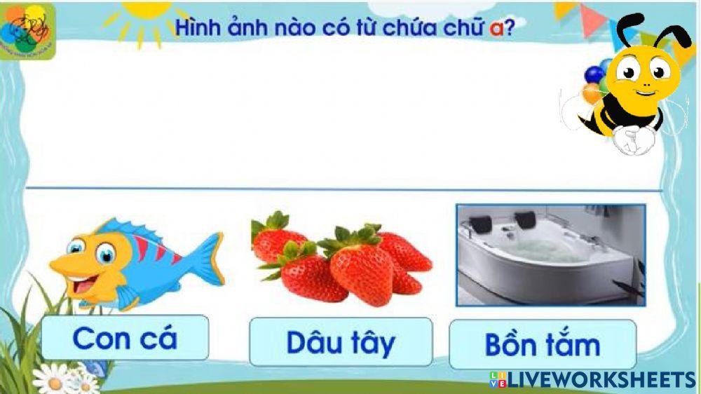 Trò chơi với chữ ă ă â