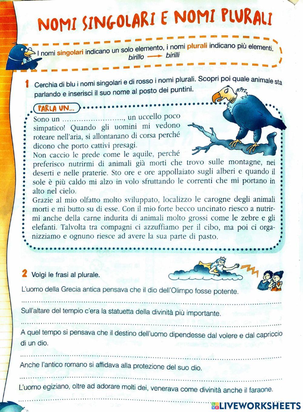 GN-singolari,plurali,invariabili-sintagmi