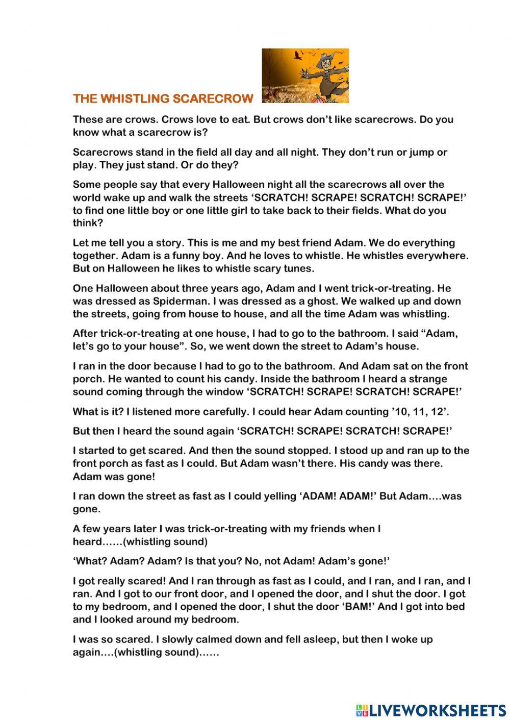 The Whistling Scarecrow