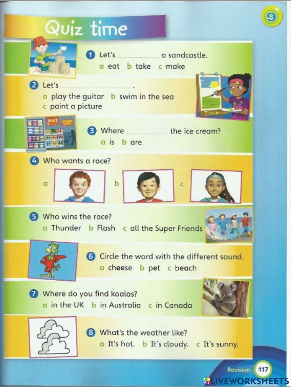 Unit 9 at the beach page 117