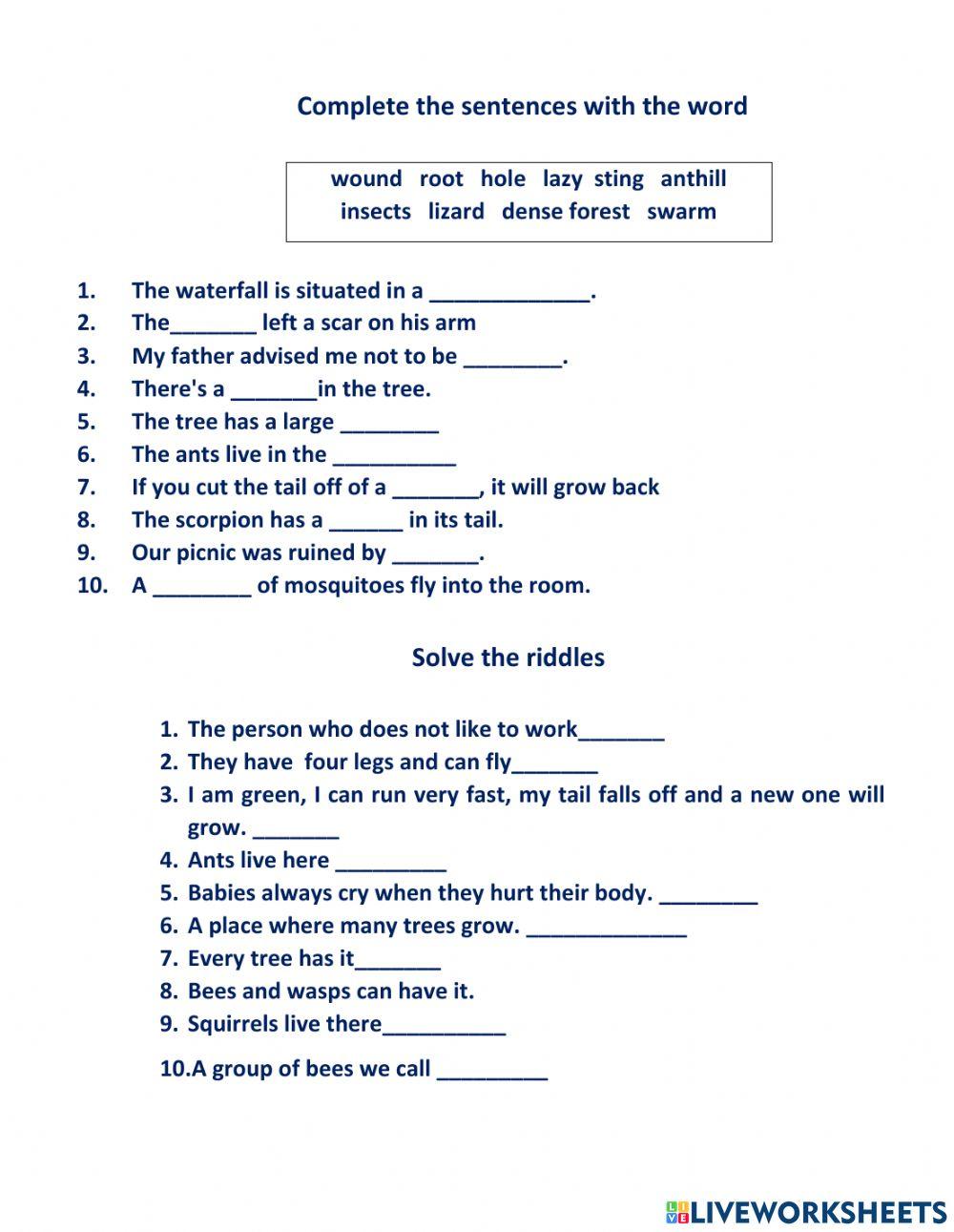 The Cobra and the Ants