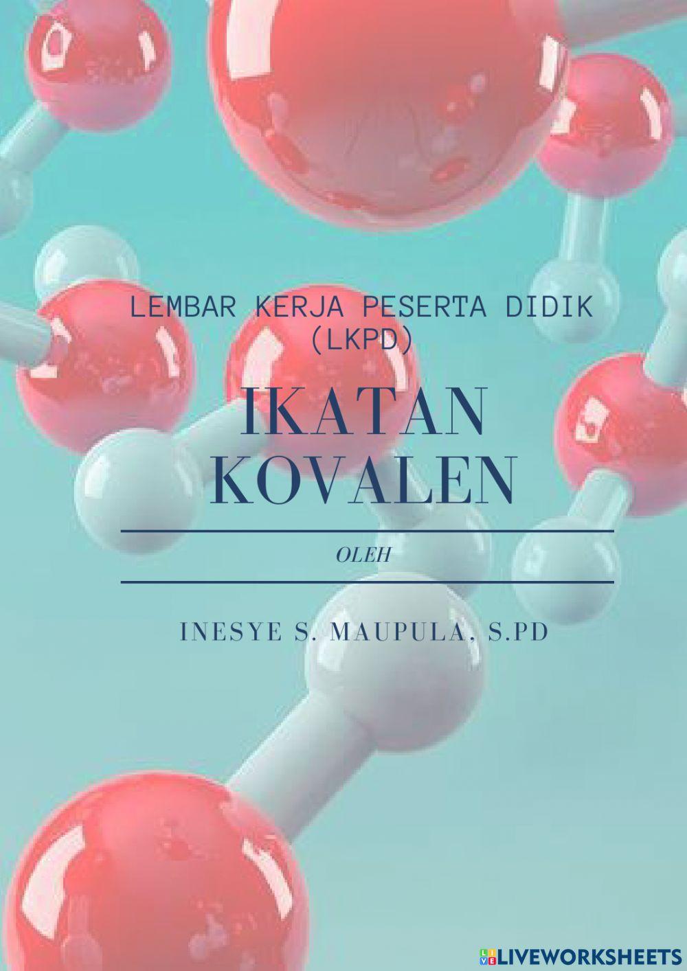 Lkpd ikatan kovalen