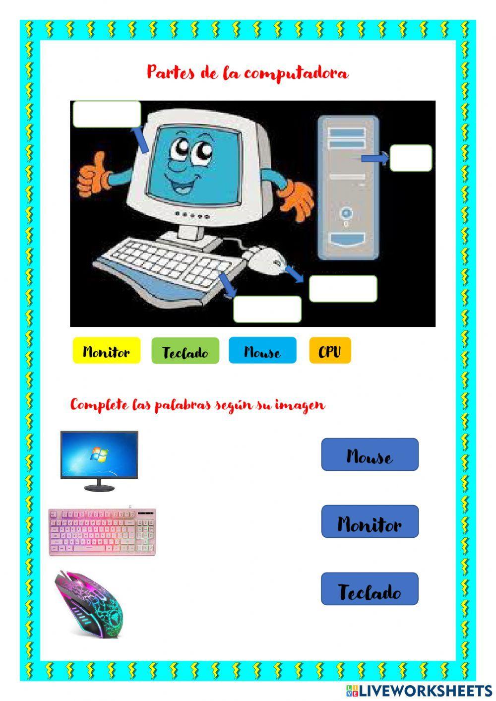 Partes de la computadora