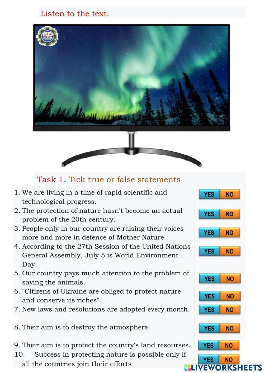 Nature and environment