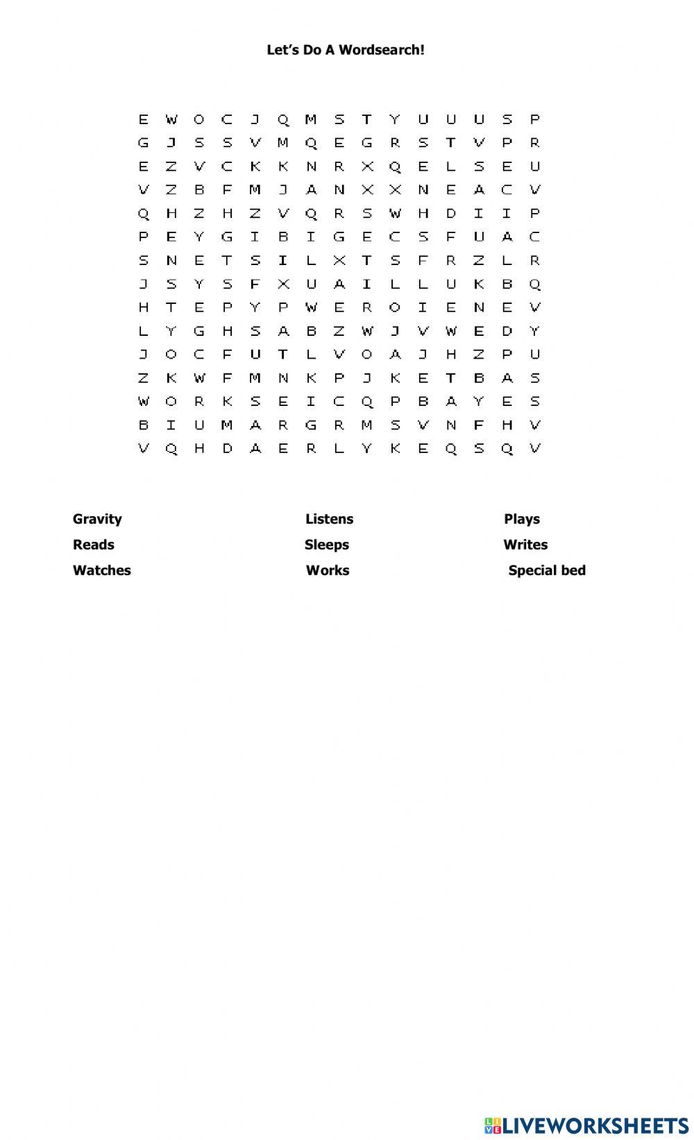 Routines of an Astronaut