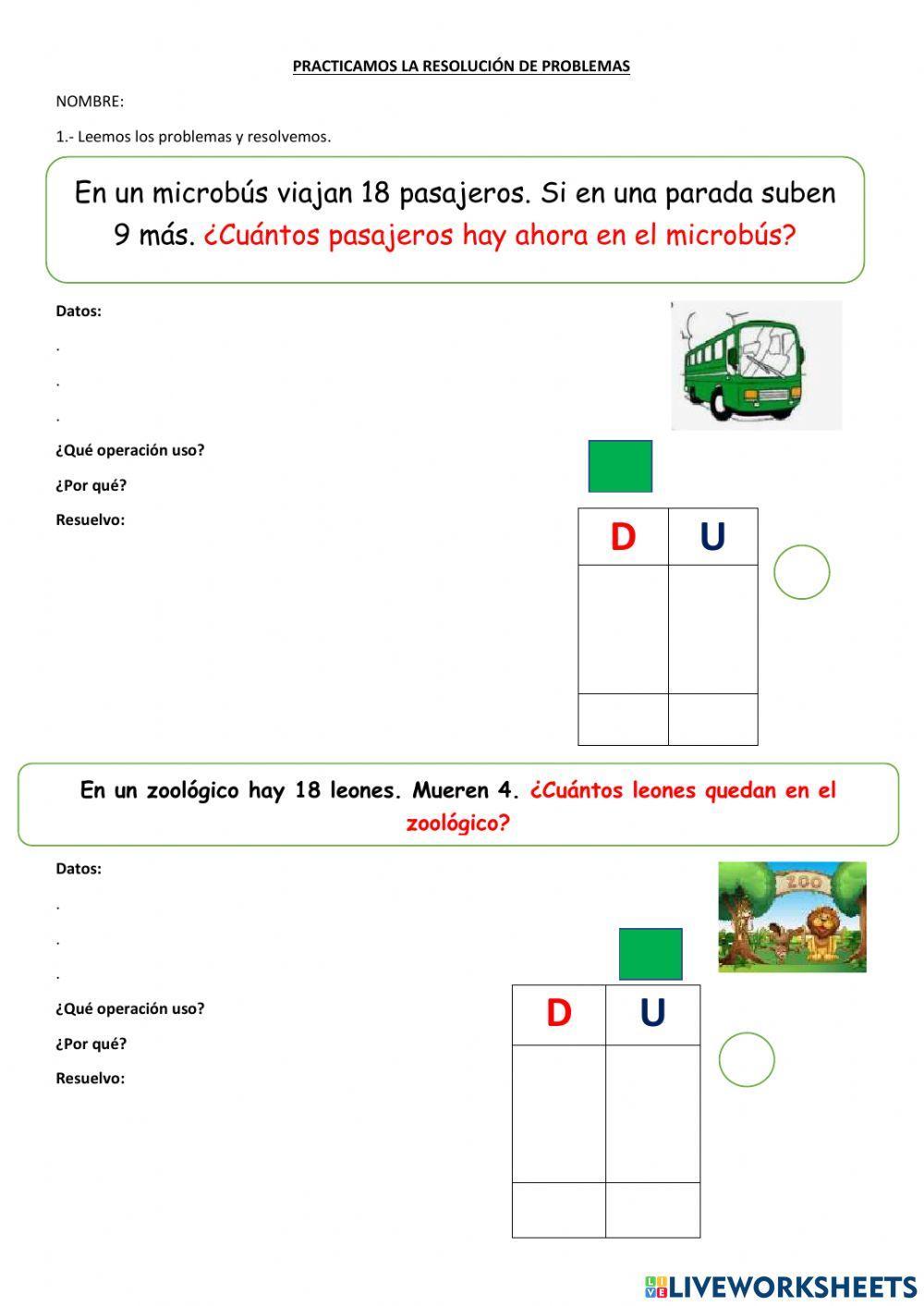 Resolución de problemas básicos