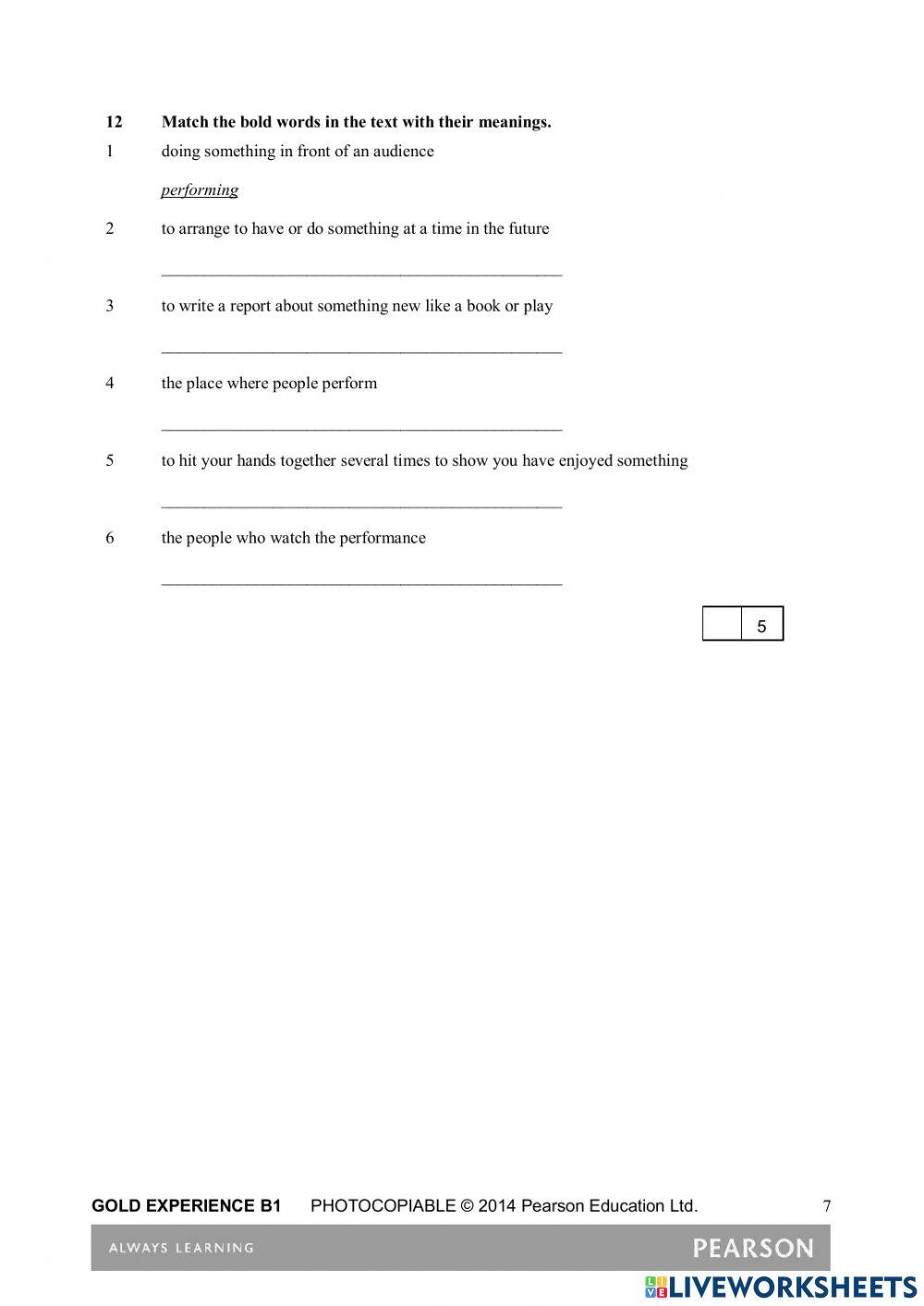 2021 - 4th Year - Unit 7