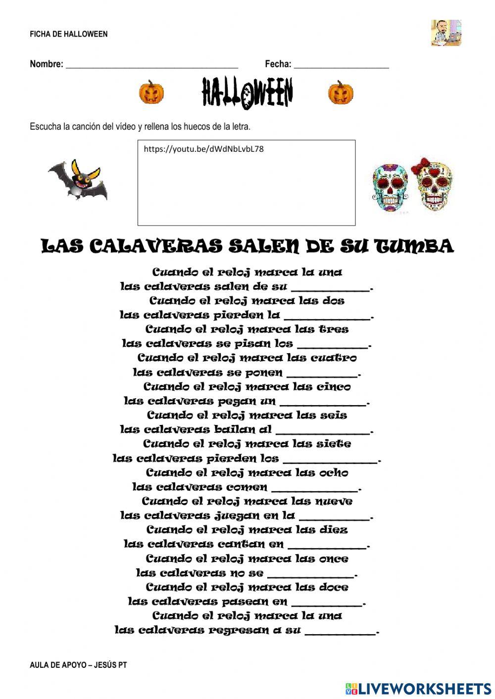 Canción de Halloween