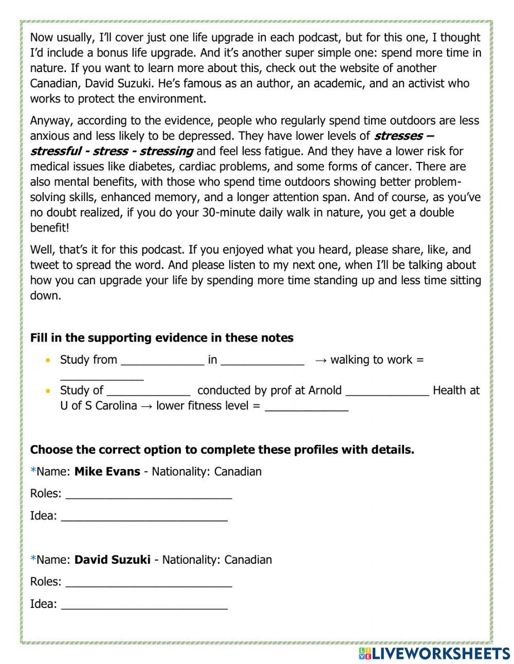 Upgrade your life - Podcast