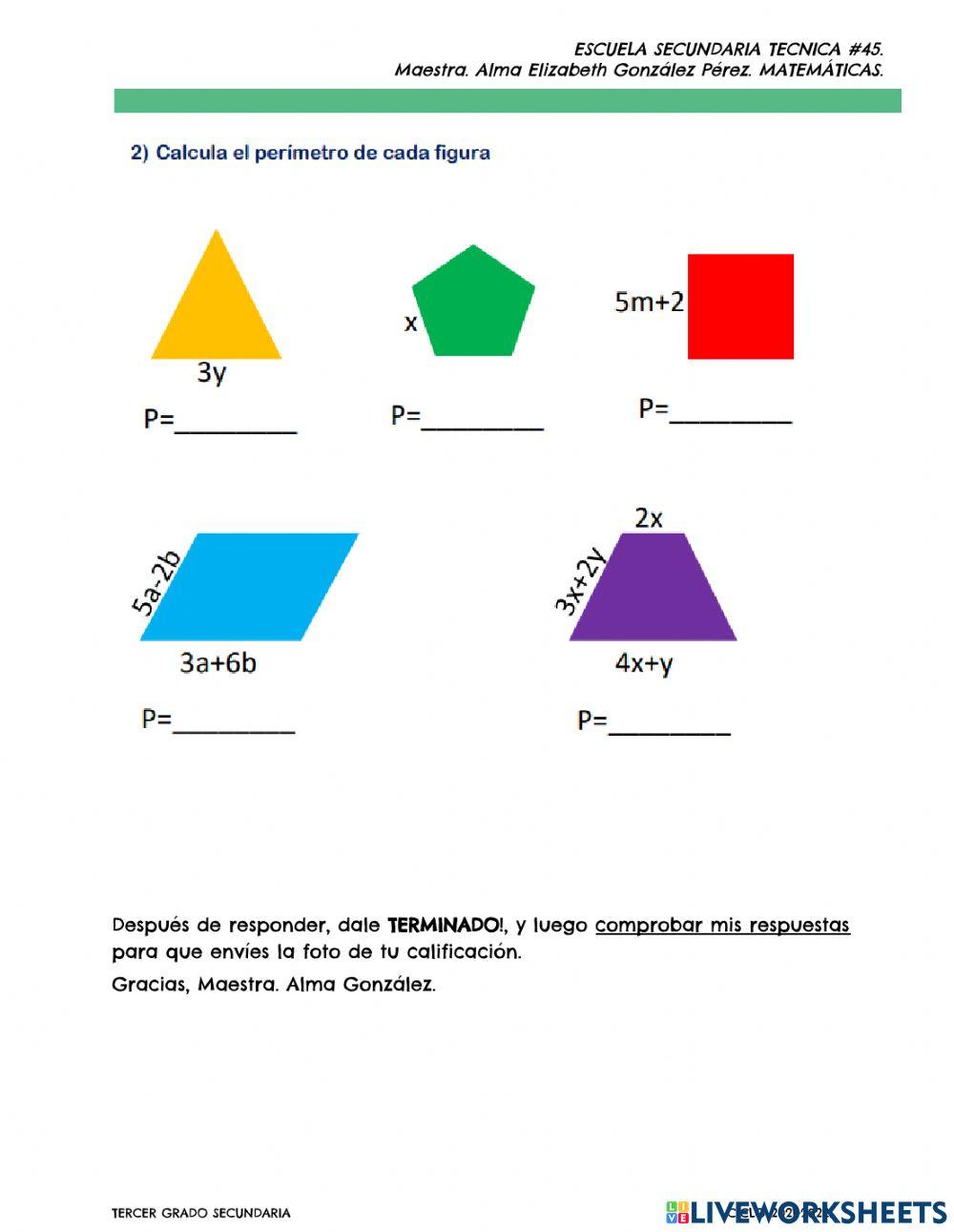 Actividad 12. reduccion termnos semejantes