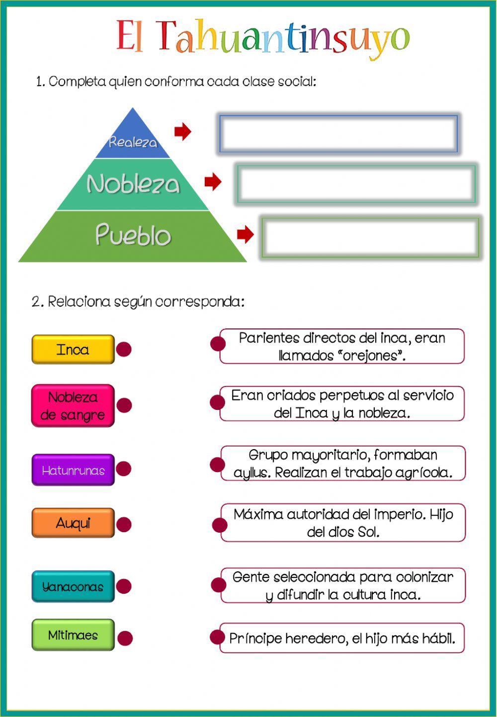 Imperio Incaico - práctica