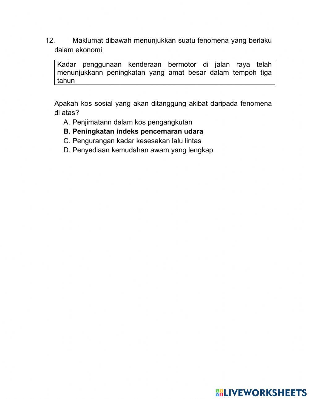 Soalan objektif bab 4