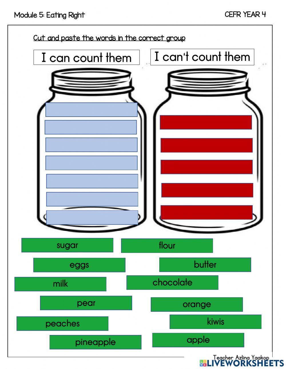 Cefr year 4 eating right