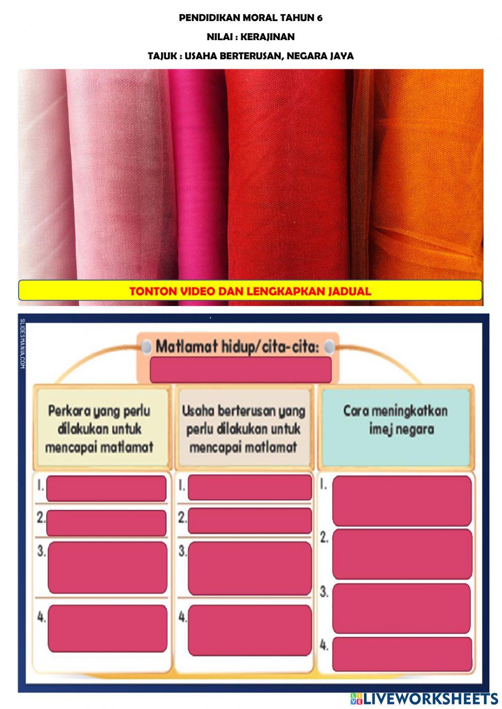 Pendidikan moral tahun 6