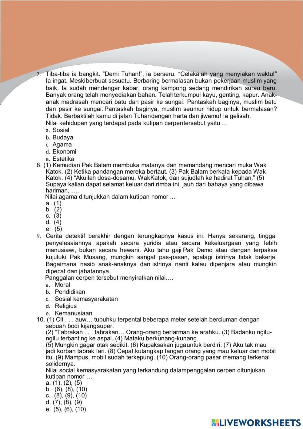 Uji kompetensi kd 3.8