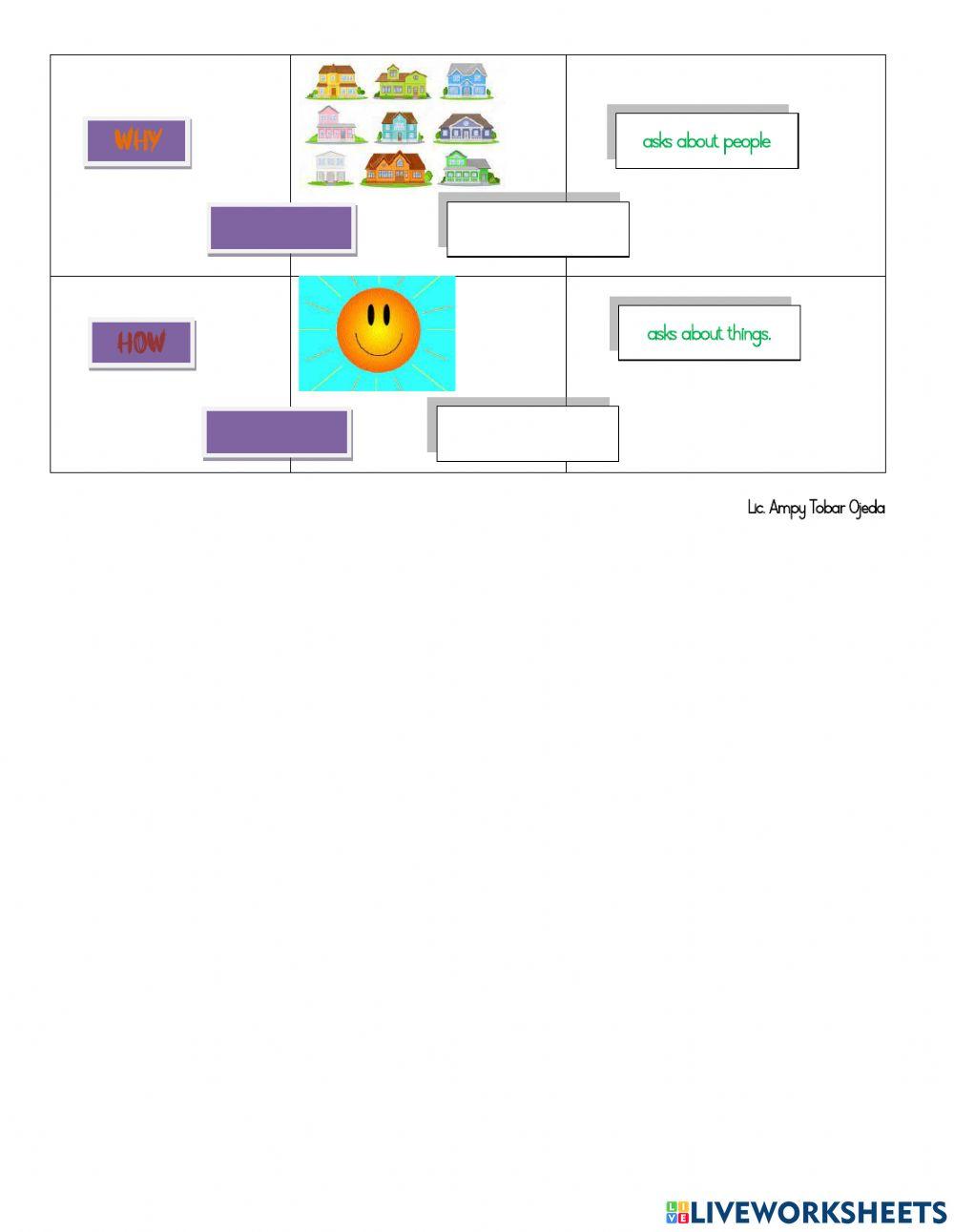 Wh questions past tense