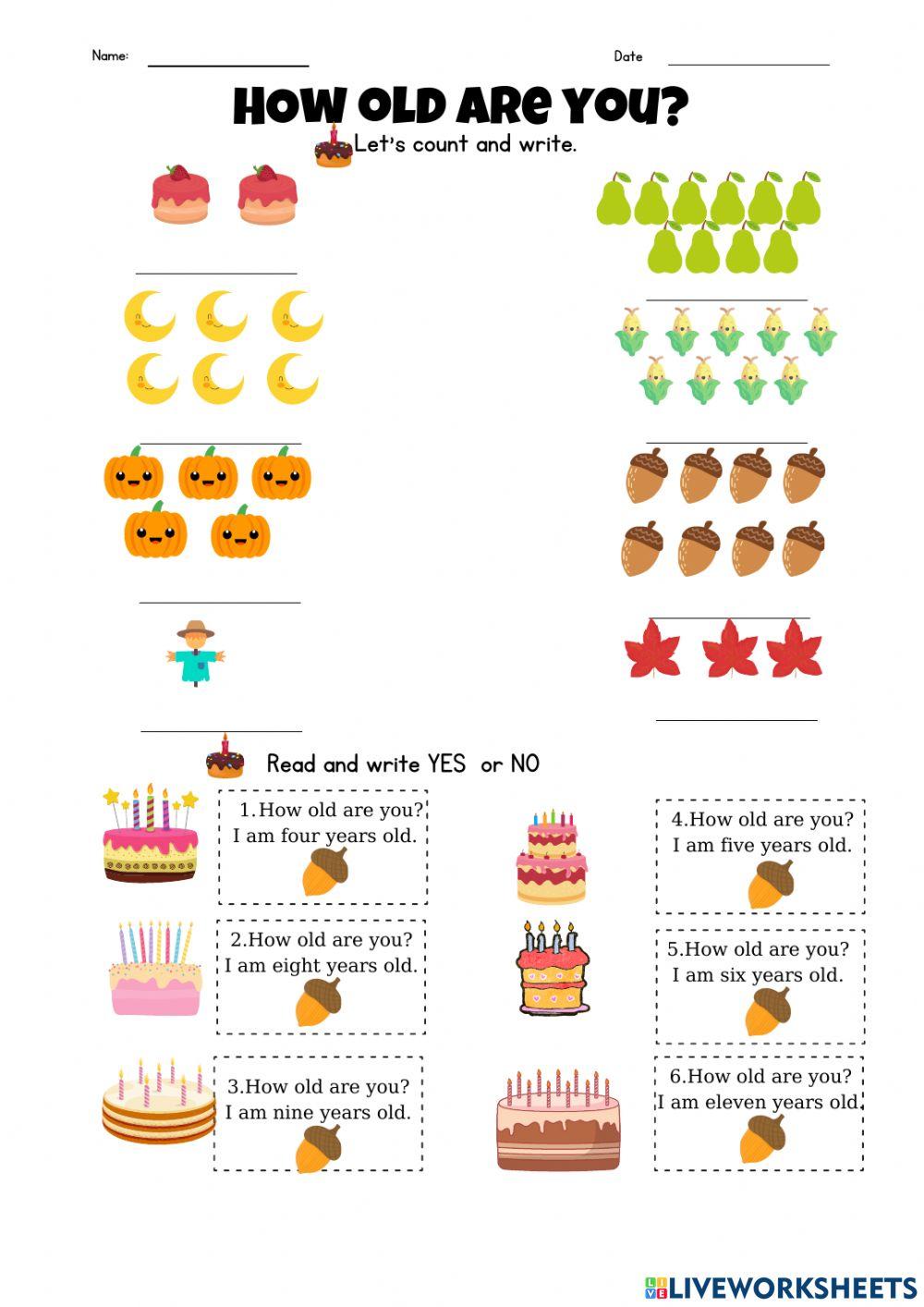 Unit 4 How old are you? Lesson 2