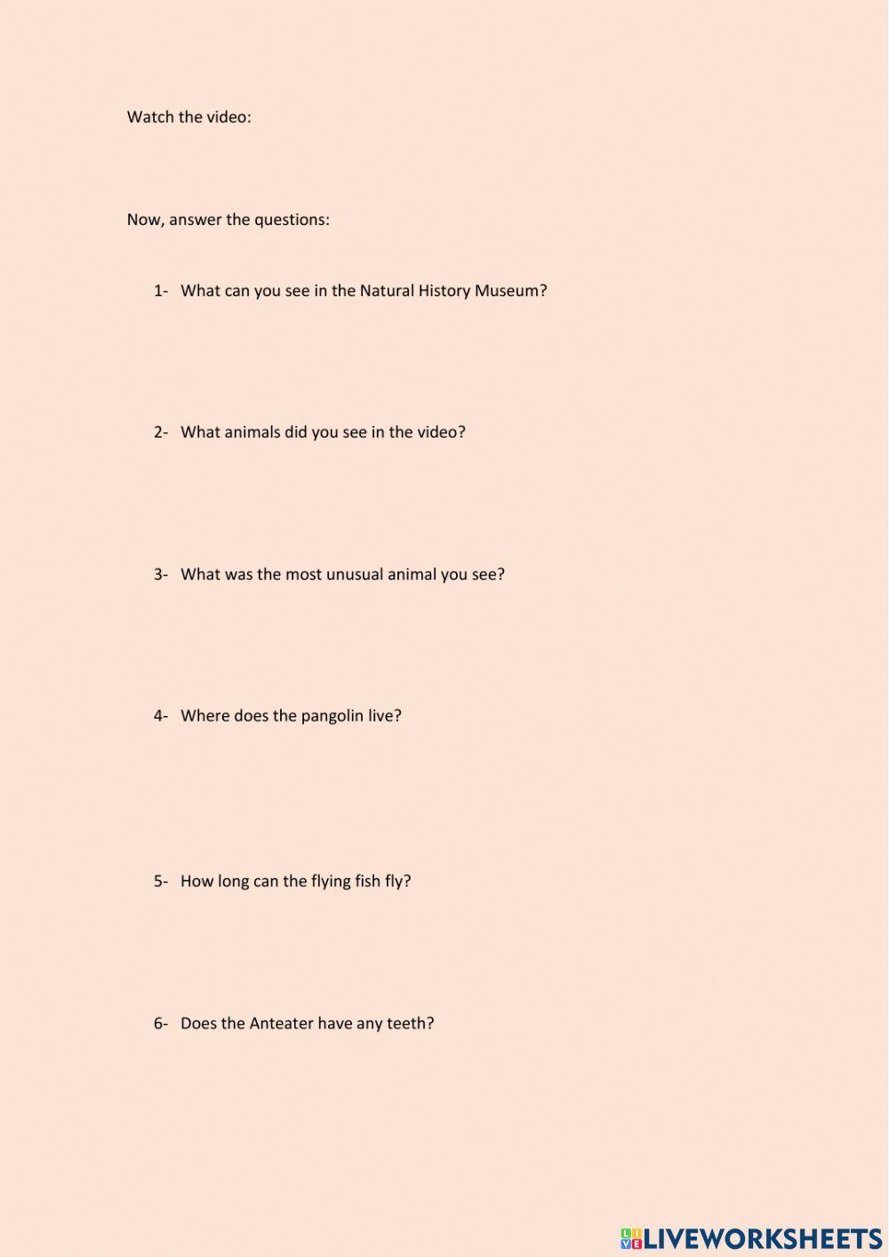 The Natural History Museum