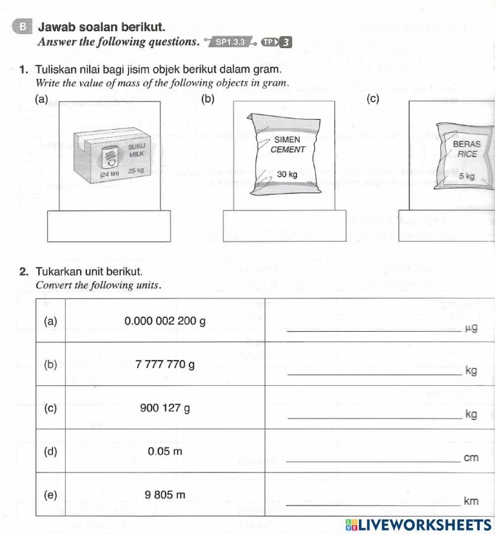 Kuantiti fizik dan unitnya