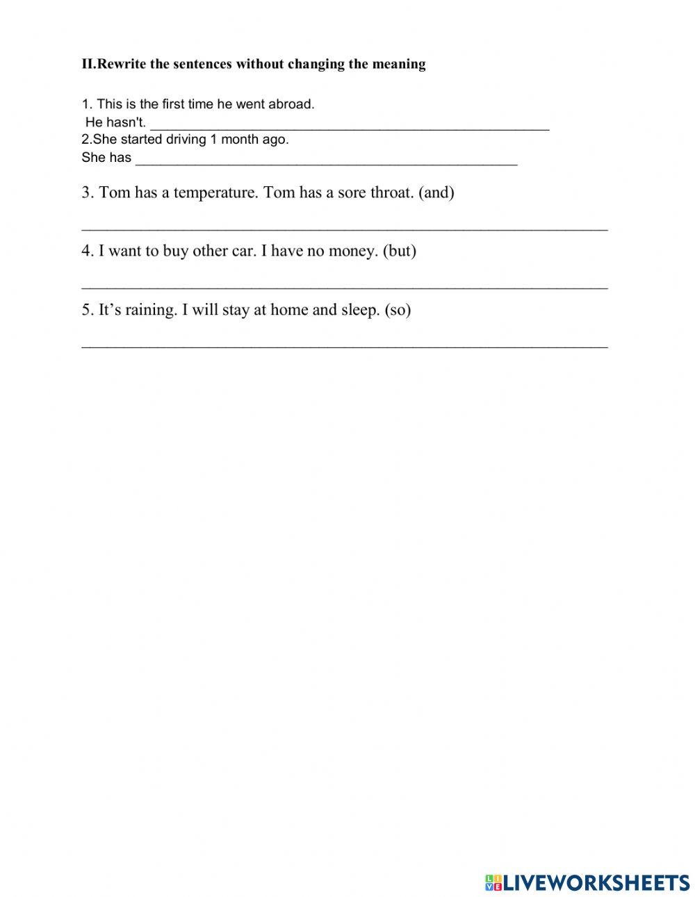 Test -midterm semester 1