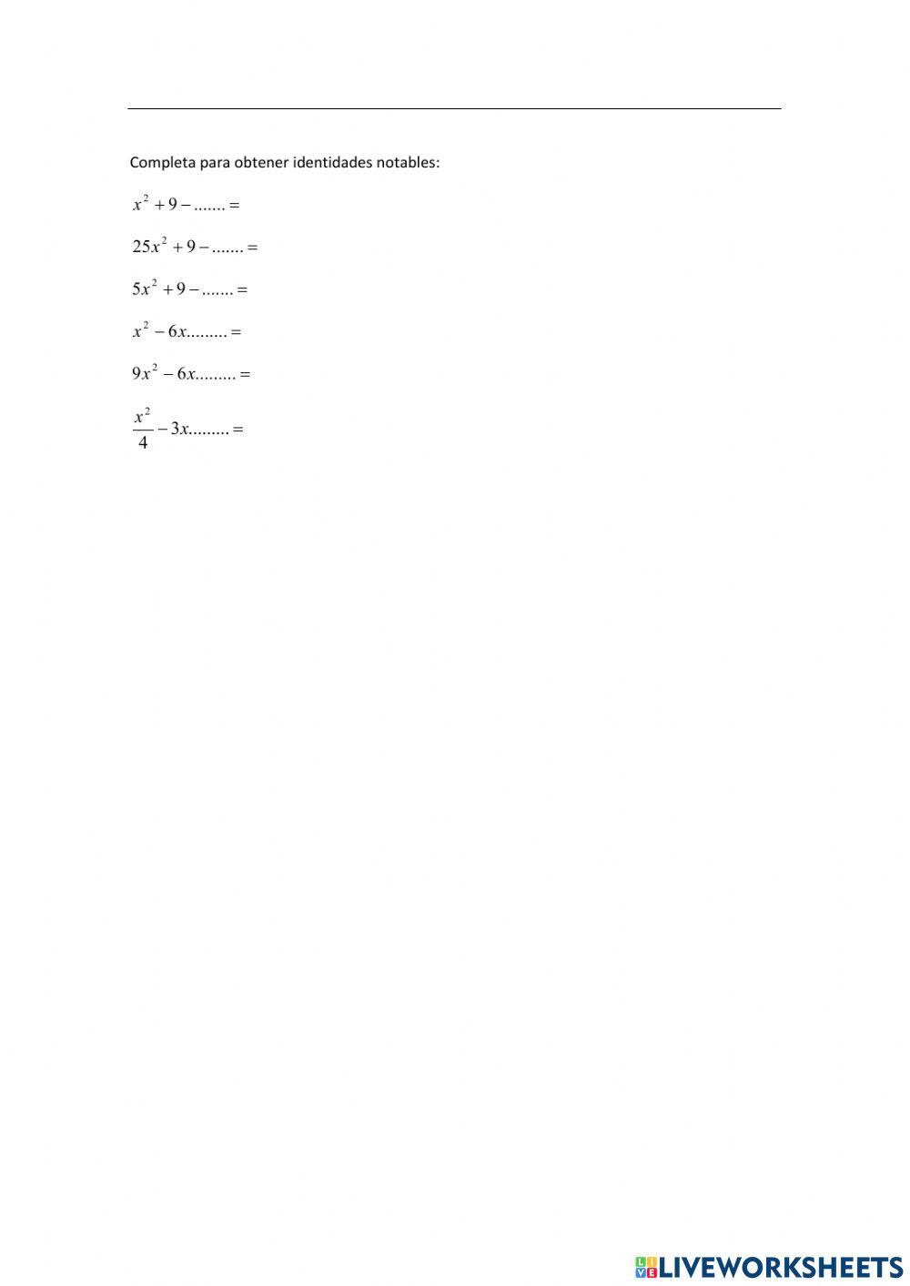 identidades notables