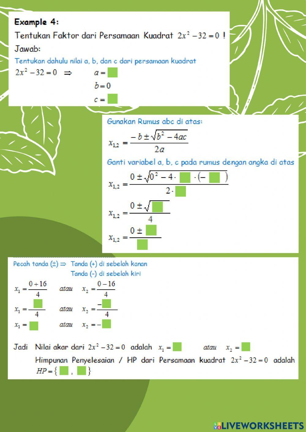 LKPD Menyelesaikan dan Menyusun PK