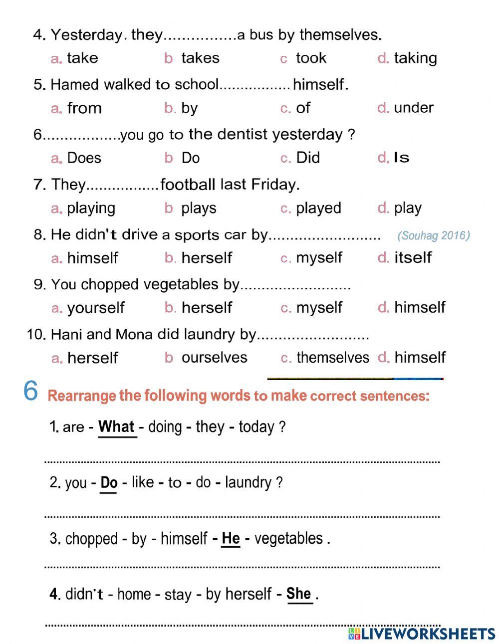 Prim 6 (Time) Unit 3