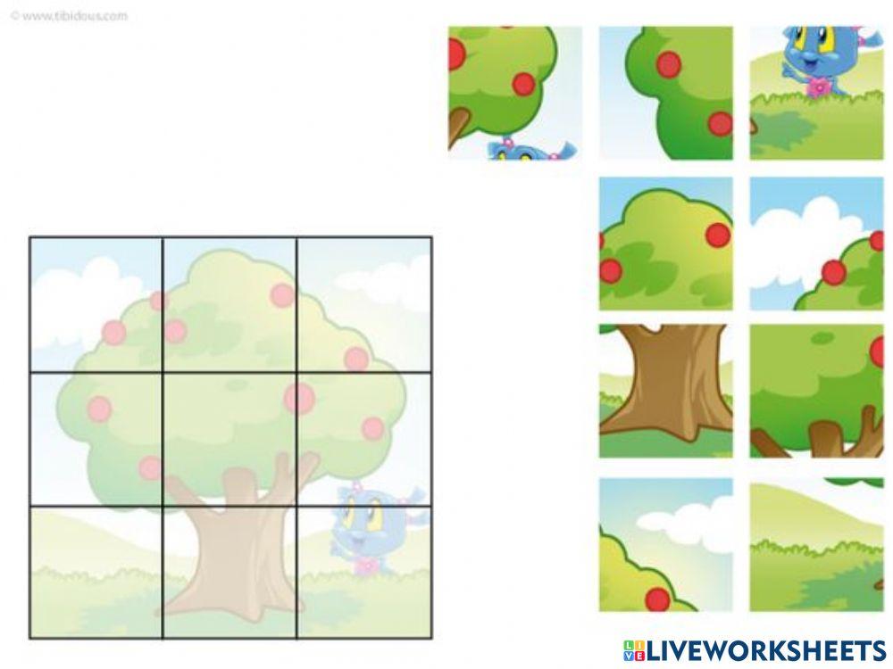 ภาพตัตต่อต้นไม้