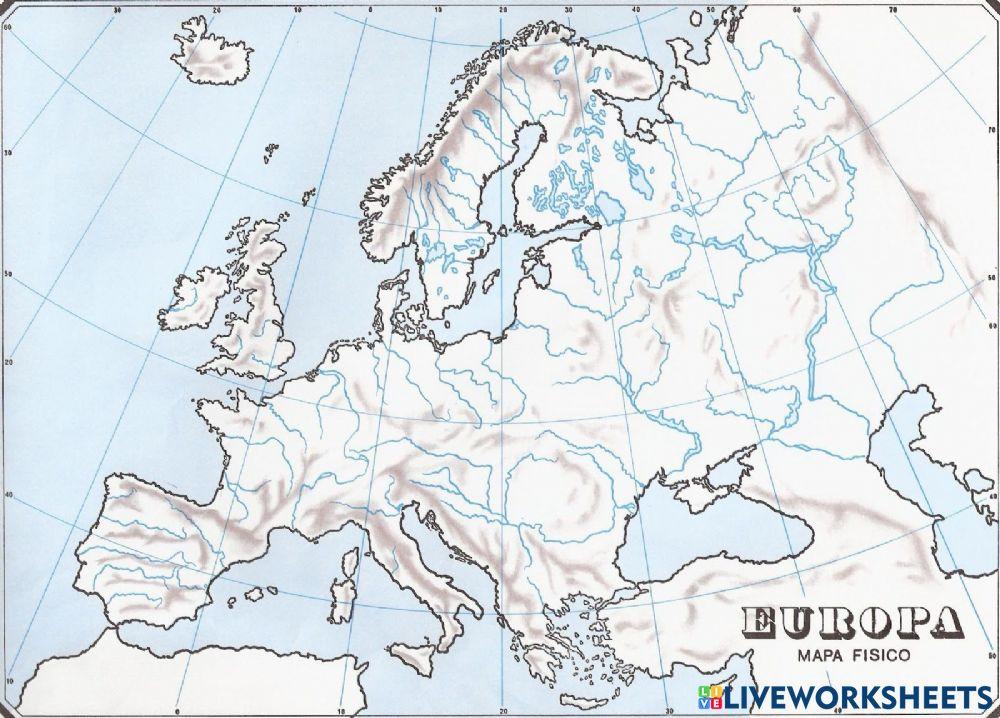 Mapa ríos