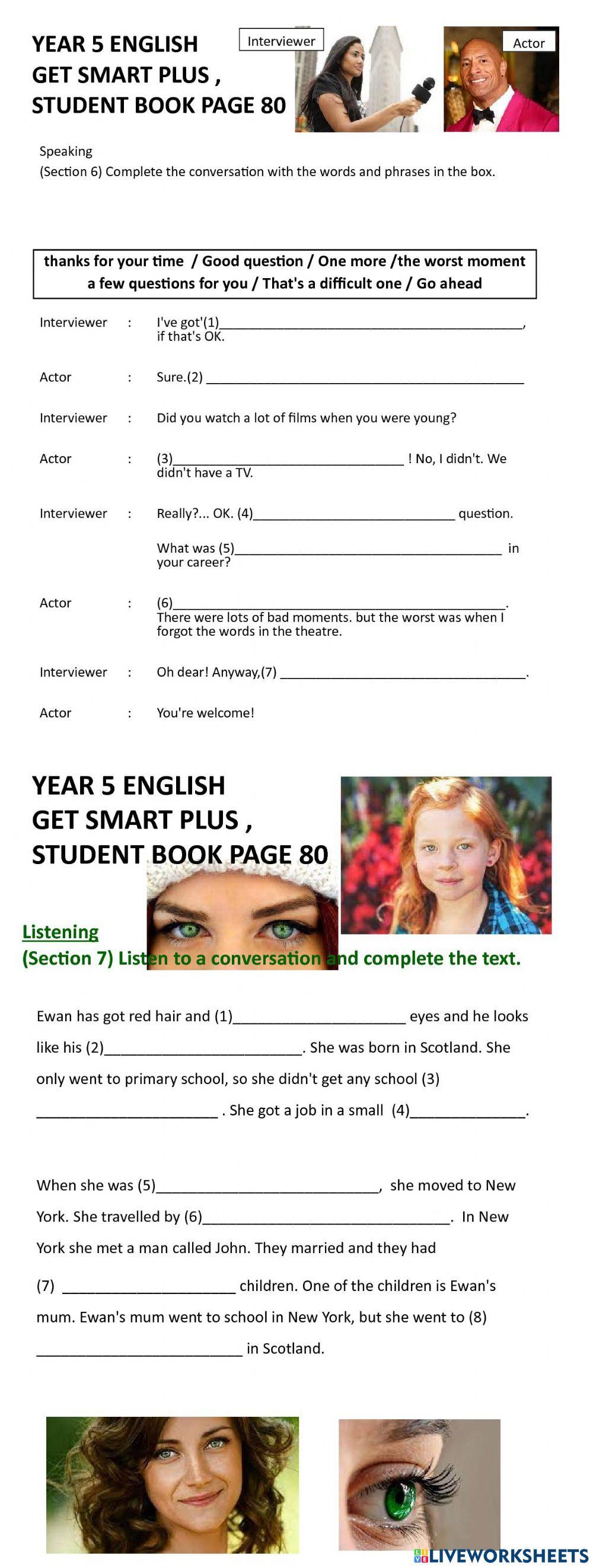 Get Smart Plus Year 5 Page 80